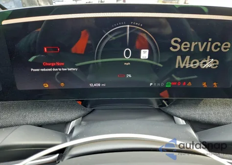 2023 Lucid Motors Air Pure z USA, uszkodzony, nr VIN 50EA1PFA0PA021554